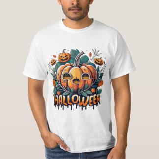 Camiseta Feliz Halloween Pumpkin