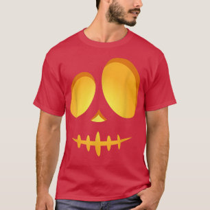 Camiseta Feliz Halloween Pumpkin Assustador