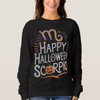 Camiseta Feliz Halloween, Scorpio Halloween Cote Escorpião