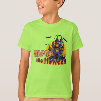 Camiseta Feliz Halloween Spooky da Casa Assombrada
