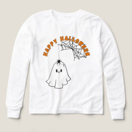 Camiseta Feliz halloween, teia de aranha e muito mais