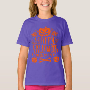 Camiseta Feliz Halloween Temporada Assustadora e Divertida