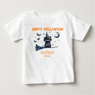 Camiseta Feliz Halloween Watercolor