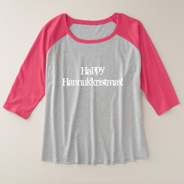 Camiseta Feliz Hannukkristmas! (Frente do Design)