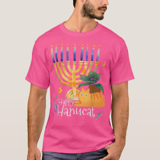 Camiseta Feliz Hanucat, Gato de Gato de Gato de Gato