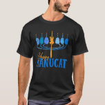 Camiseta Feliz Hanukcat Ugly Hanukkah Cat Chanukah judeu 5<br><div class="desc">Feliz Hanukcat Ugly Hanukkah Cat Chanukah judeu 5.</div>