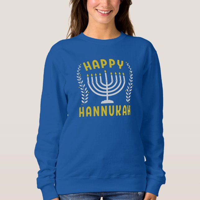 Camiseta Feliz Hanukkah (Frente)