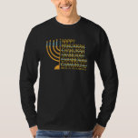 Camiseta Feliz Hanukkah 2022 Chanukah Dreidel Menorah 1<br><div class="desc">Feliz Hanukkah 2022 Chanukah Dreidel Menorah 1</div>