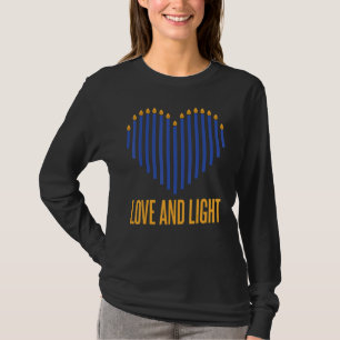 Camiseta Feliz Hanukkah 2022 Chanukah Dreidel Menorah Love