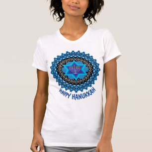 Camiseta Feliz Hanukkah 3 - design lindo