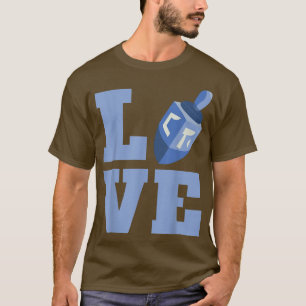 Camiseta Feliz Hanukkah AMA Vintage Hebraico Menorah judeu