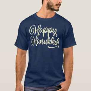 Camiseta Feliz Hanukkah Holiday Chag Sameach