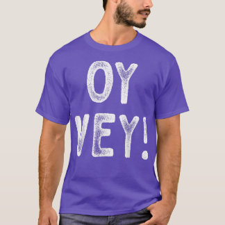 Camiseta Feliz Hanukkah Oy Vey Vintage Engraçado Hebraico J