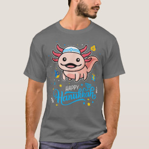 Camiseta Feliz Hanukkah Pajamas Para Homens Mulheres Crianç