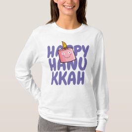 Camiseta Feliz Hanukkah Personalizável