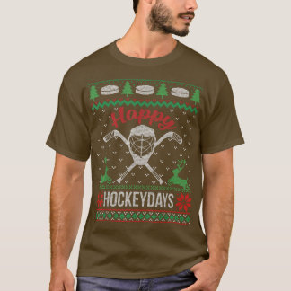 Camiseta Feliz Hockeydays Feliz Natal Furioso Dias de Hocke