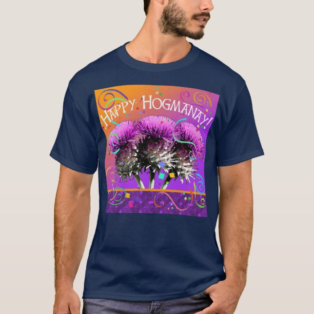 Camiseta Feliz Hogmanay! (Frente)