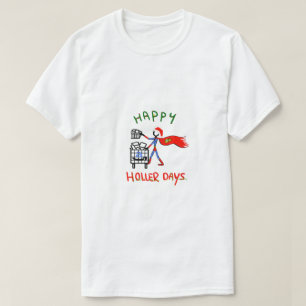 Camiseta Feliz Holerdays 8 - número de pedidos.