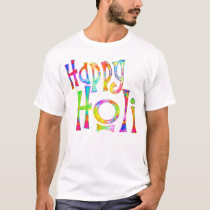 Camiseta FELIZ HOLI! - Espalhar a mensagem Holi