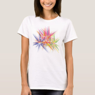 Camiseta Feliz Holi, festival de cores, Holi hai