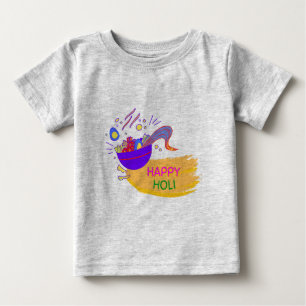 Camiseta "Feliz Holi - Uma Arte Festiva"