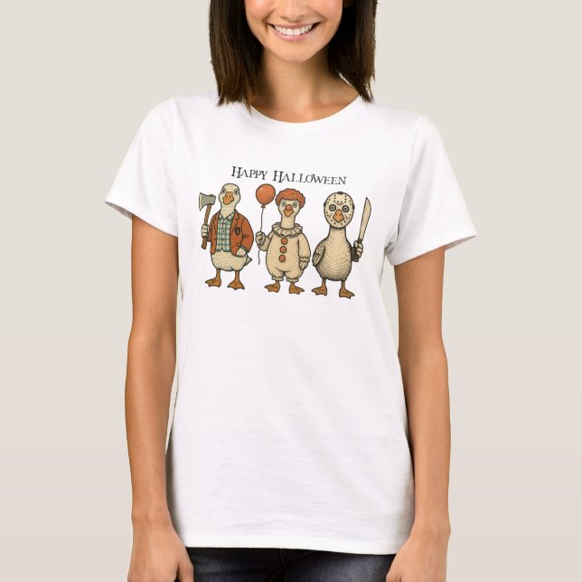 Camiseta Feliz Honk-o-ween (Frente)