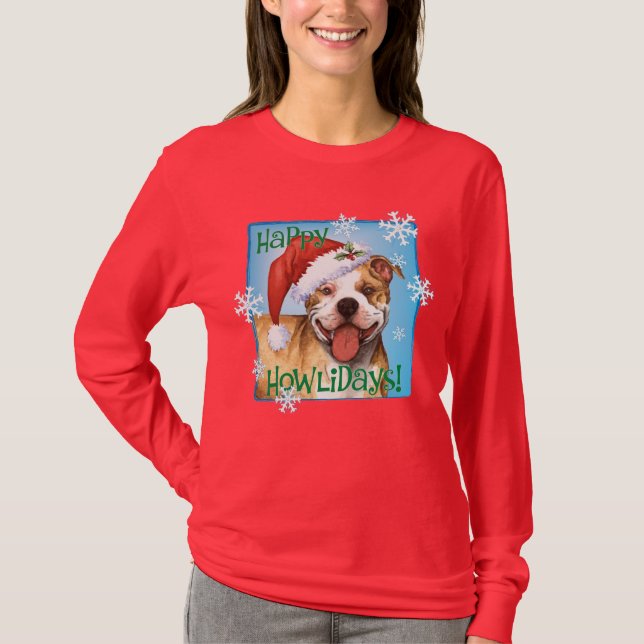 Camiseta Feliz Howliday APBT (Frente)