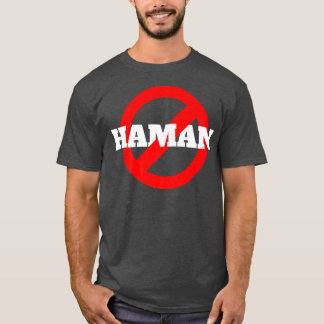 Camiseta Feliz Ideia De Figurino De Purim Não Hoje Haman Je