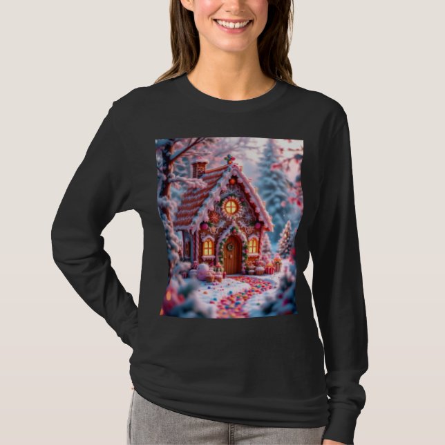 Camiseta Feliz inverno com Natal  (Frente)