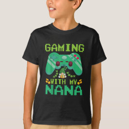 Camiseta Feliz Jogo De Saint Patrick Day Com Minha Nana