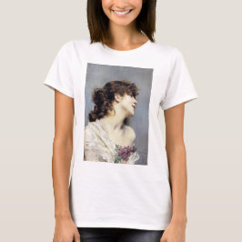 Camiseta Feliz jovem mulher (por Giovanni Boldini)