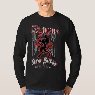 Camiseta Feliz Krampus Natal Xmas Horror Feio Sweater E