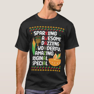 Camiseta Feliz Kwanzaa, Africano