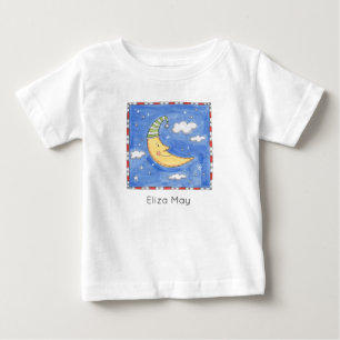 Camiseta Feliz Lua Personalizada