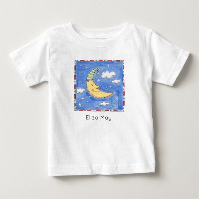 Camiseta Feliz Lua Personalizada (Frente)