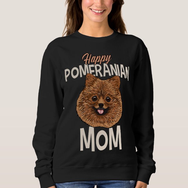 Camiseta Feliz Mãe Pomeraniana (Frente)
