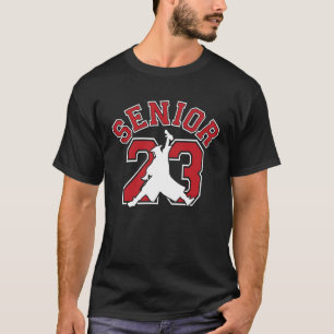 Camiseta Feliz Mais velho 2023 No Último Dia Da Escola Grad