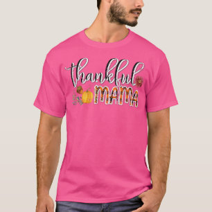 Camiseta Feliz Mama Bonita Mãe Feriado Dia de Ação de Graça