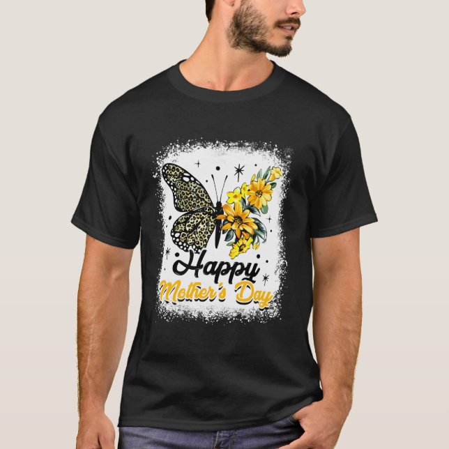 Camiseta Feliz Mamãe de Dia de as mães mãe avó (Frente)