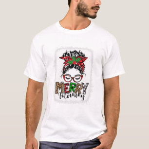 Camiseta Feliz Mamãe Mensagem Bun Engraçado