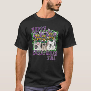 Camiseta Feliz Mardi Gras a todos Bezerra de Fazenda Countr