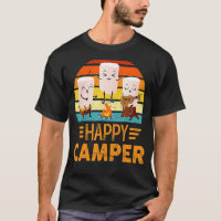 Feliz Marshmallow Camper Cute Para Homens