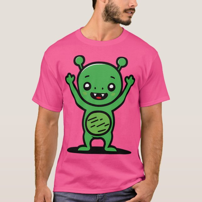 Camiseta Feliz Martian (Frente)