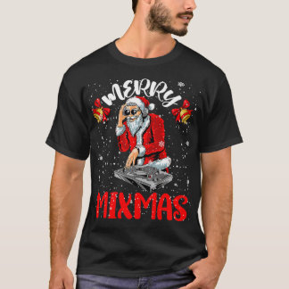 Camiseta Feliz Mimas Legal Papais noeis Merry Xmas DJ Vesti