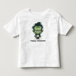 Camiseta Feliz Monstro das Halloween
