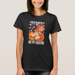 Camiseta Feliz Namorados Dia Casal Raposa É Meu Val