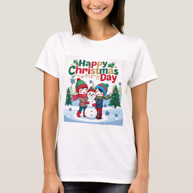 Camiseta Feliz Natal (Frente)