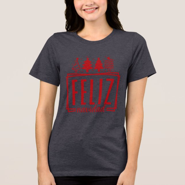 Camiseta Feliz Natal  (Frente)
