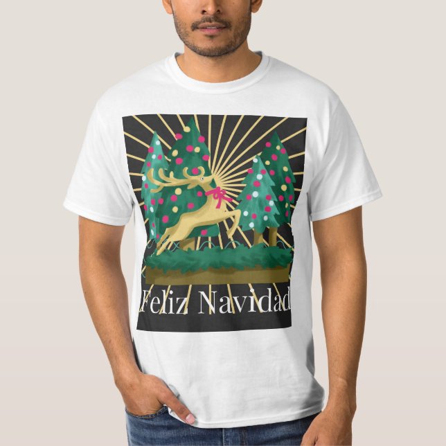CAMISETA FELIZ NATAL, (Frente)