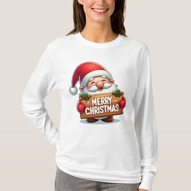 Camiseta feliz Natal (Frente)